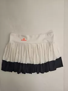 adidas x Stella McCartney Barrikade Tennisrock Größe Large Skort weiß schwarz - Bild 1 von 15