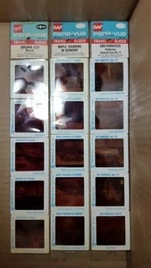 Vintage Pana-vue Travel Slides - 3 Packs (F-1) - Picture 1 of 5
