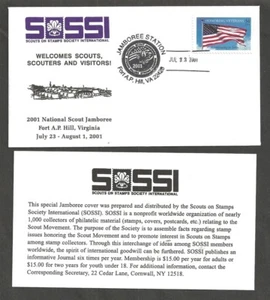 2001 US Boy Scout Jamboree Fort AP Hill SOSSI welcome visitors - Picture 1 of 1