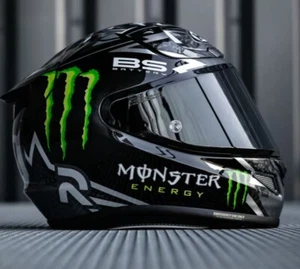 M #MOTOGP 2025 HJC RPHA 12 QUARTARARO #YAMAHA MONSTER REPLICA CRASH HELMET - Picture 1 of 6