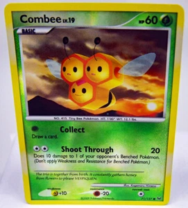 Combee 71/127 Reverse Holo Platinum Base Set Pokemon Card NM With Tracking - Picture 1 of 3