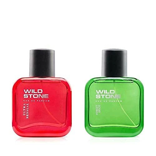 Combo de perfume masculino Wild Stone Forest Spice e ultra sensual 30 ml pacote com 2 - Imagem 1 de 1
