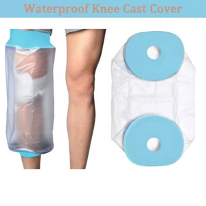 Waterproof Knee Cast Cover, for Protect Knee Cast or Bandage When Shower/Walking - Picture 1 of 10