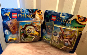 **LEGO Legends of Chima~Lot Of 2 Sets~Crominus #70103 NIP~Lennox #70104 NIP**