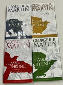 A GAME OF THRONES: THE GRAPHIC NOVELS VOLUMES 1-4 George R.R. Martin (HARDCOVER) - Picture 1 of 8