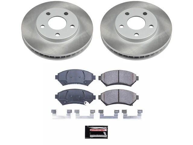 Kit de pastillas de freno delanteras y rotor para Buick Century 1997-2005 1998 1999 2000 WW186MR Foto 1 de 1