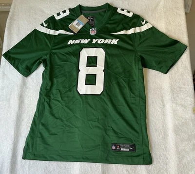 Camiseta Nike Aaron Rodgers #8 New York Jets, mediana para hombre, nueva con etiquetas Foto 1 de 4