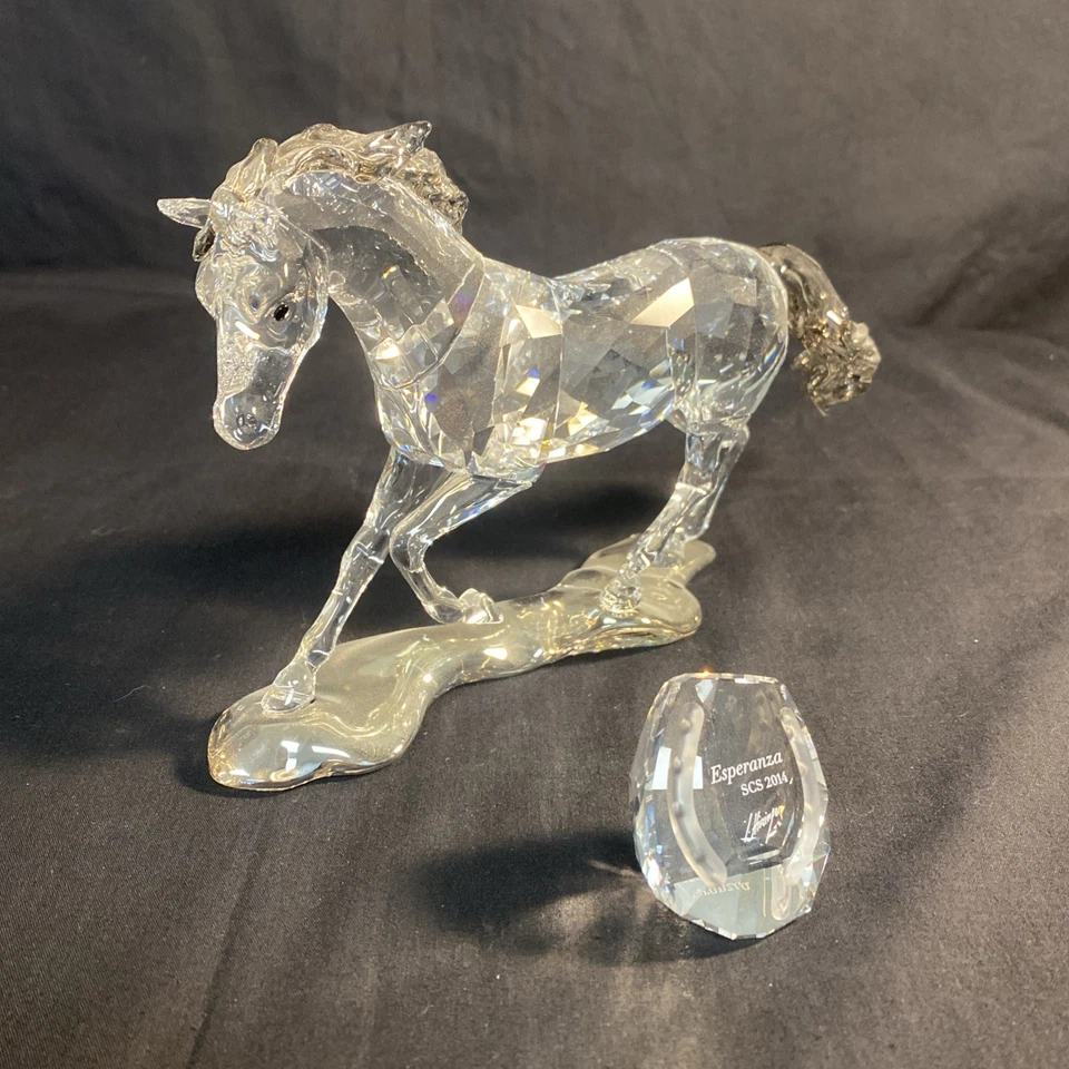 Figura Swarovski 5004728 Caballo Esperanza 19,9 x 6 x 12,2 cm Embalaje Original Foto 1 de 4