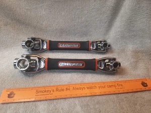 Black & Decker Hundeknochen 2-teiliges Set Multi Steckschlüssel Sae/Metrisch Schraubenschlüssel - Bild 1 von 8