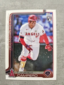 2025 Topps Series 2 - Gustavo Campero #387 (RC) Los Angeles Angels - Picture 1 of 2