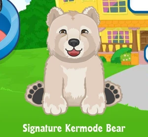 Webkinz Classic Signature Kermode Bear PROMOCIÓN solo código para mascotas - Imagen 1 de 1