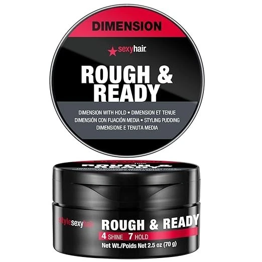 Yhair Style Rough & Ready Dimension With Hold Hair Creme 2.5 Oz
