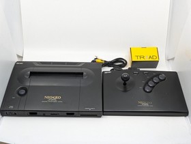 Neo Geo AES Console NEO-0 SNK Joystick Controller AC Adapter Tested Japan