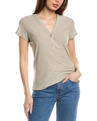 Camisa para mujer James Perse Henley gris 0 Foto 1 de 3
