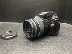 Sony Digital Camera, Meke Speedlite MK930II Flash, Bag And Accessories. Works! - Picture 1 of 13