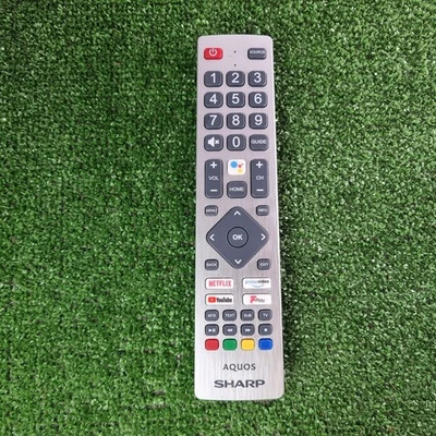 Genuine Sharp Aquos TV Voice Remote Control For SHW/RMC/0134 SHWRMC0134 - Image 1 of 4
