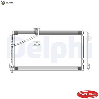 CONDENSER AIR CONDITIONING CF20309 FOR MERCEDES-BENZ M 271.944 1.8L 4cyl SLK SLK - Image 1 of 4
