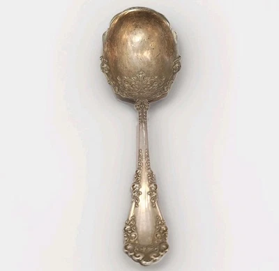 Cazuela de bayas Rogers Berkshire 1847 plateada cuchara para servir 8 7/8" Foto 1 de 4