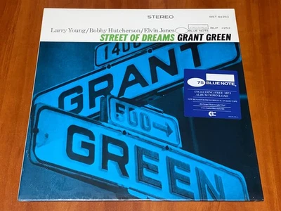 GRANT GREEN STREET OF DREAMS LP BLUE NOTE 75 BTB REMASTER 180g VINYL EU 2014 New - Image 1 of 2