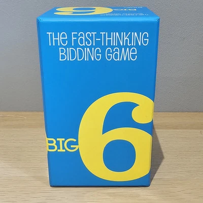 Big 6 Quiz Card Game Fun Thinking Bidding Game Adult Child Cheatwell Games - Image 1 of 4