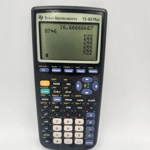 Calculadora gráfica TI-83 Plus Texas Instruments leer descripción  - Imagen 1 de 3