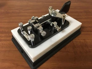 Hi-MOUND MK-702 Telephone Key Manipulator Double Telephone Key Amateur Radio C68 - Picture 1 of 8