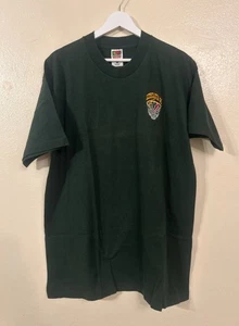 Vintage 90’s Olympic Lithuania Basketball Grateful Dead Green Single Stitch Shirt XL - Bild 1 von 7