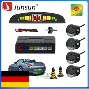 Universal PDC LED Einparkhilfe Nachrüsten hinten Rückfahrwarner mit 4 -Sensoren - Bild 1 von 7