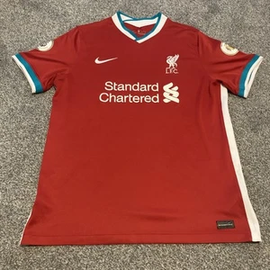Official Liverpool FC Home Football Jersey 2020/21 Shirt U.K. Size XL - Picture 1 of 13