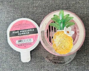 Bath & BodyWorks 2025 Pineapple Car Vent Clip Fragrance Holder Pineapple Sunrise - Picture 1 of 2
