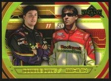 2007 Press Pass Stealth Chrome Exclusives #X75 Denny Hamlin DD /99
