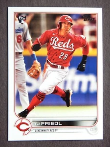 T.J. Friedl #546 Topps 2022 Baseball Card (Cincinnati Reds) NM - Picture 1 of 2