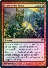 Burn at the Stake - Foil Near Mint Avacyn Restored 2B3