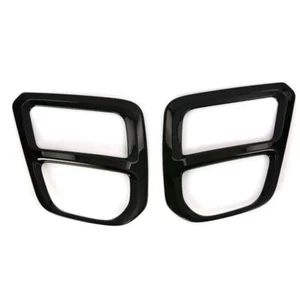 Glossy Black Front Fog Lamp Light Cover Frame Trim For Subaru Forester 2021-2022 - Picture 1 of 8