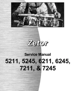 ZETOR Workshop Op Parts Manuals 5211,5245,6211,6245,7211,7245,7711,7745 CD / USB - Picture 1 of 4