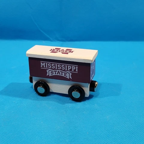 Mississippi State Wood Toy Train car Cover