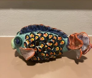 Dogma Ceramic Koi Fish. Pre-owned. 12” Long! - Picture 1 of 9
