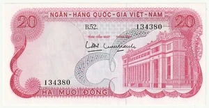 ND (1969) VIETNAM, 20 DONG, CRISP UNC BANKNOTE, P-24 - Picture 1 of 2