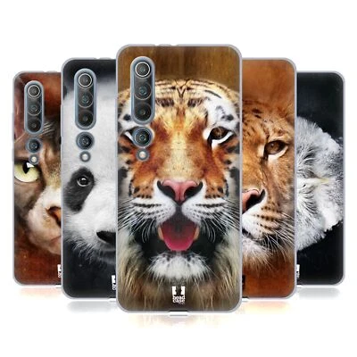 FUNDA DE GEL SUAVE HEAD CASE DESIGNS CARAS DE ANIMALES PARA TELÉFONOS XIAOMI. Foto 1 de 4