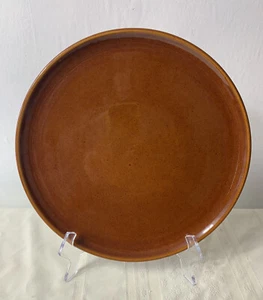 Pfaltzgraft Große 12,5" Braun Keramik Vintage Teller Servierplatte Lässig Retro - Bild 1 von 12