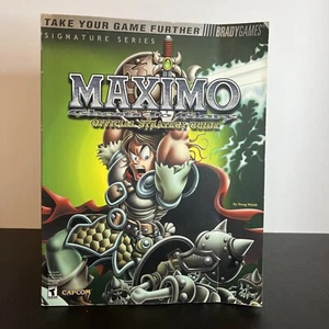 Maximo Ghosts To Glory Official Strategy Guide Brady Games 2001 Doug Walsh - Picture 1 of 10