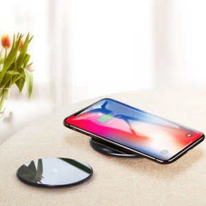 Wireless Phone Fast Charger Baseus Simple Black For Universal Phones - Picture 1 of 7