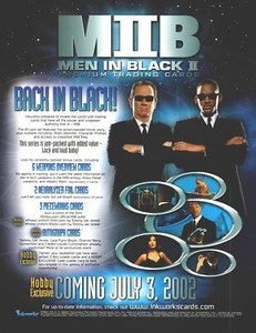 Men In Black II Trading Card Dealer Sell Sheet Sale Promo Ad Inkworks 2002 - Picture 1 of 2