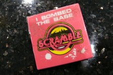 Vintage Atari Scramble Electronic Handheld  arcade video game console RARE PIN