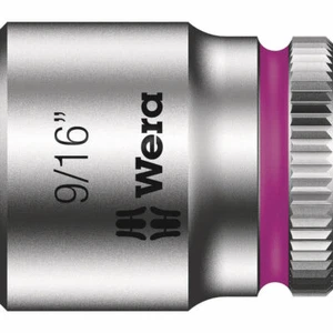 Wera 8790 HMA Zyklop 1/4" Drive Hexagon Socket Imperial 9/16" - Picture 1 of 3