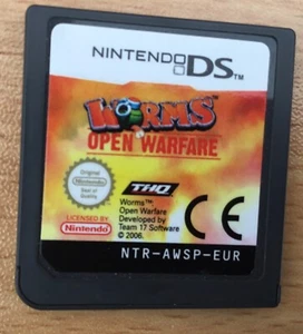 🌟WORMS OPEN WARFARE🌟NINTENDO DS/LITE/DSi/XL/2DS/3DS🌟FAST UK🇬🇧POSTAGE🌟 - Imagen 1 de 2