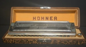 Vintage HOHNER 64 CHROMONICA Harmonica 4 Chromatic Octaves Professional Model - Picture 1 of 18