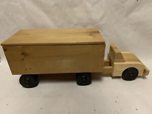 Late 80s • 2 Pc All Wood Truck