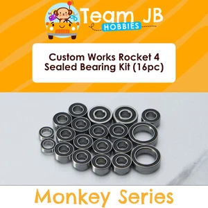 Custom Works Rocket 4 - 16 Pcs Rubber Sealed Bearings Kit - Picture 1 of 2