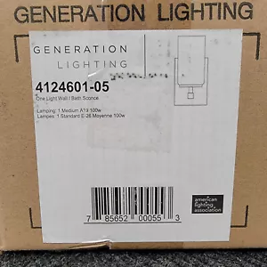 Generation Lighting Alturas 9" Tall Bathroom Sconce | Chrome | 4124601-05 - Picture 1 of 3